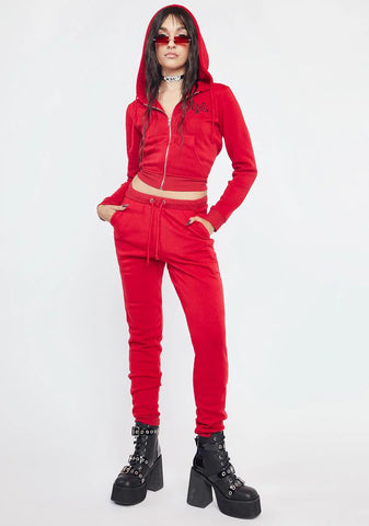 Higher Divinity Embroidered Sweatpants