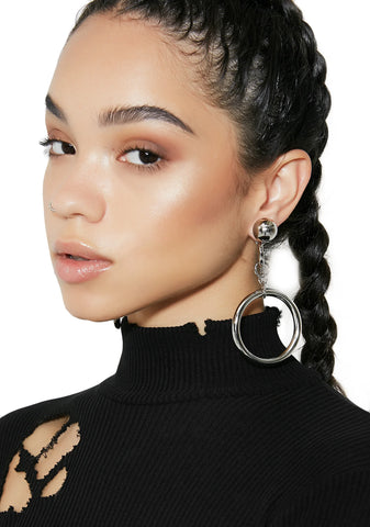 Upgrade U Double Hoop Earrings