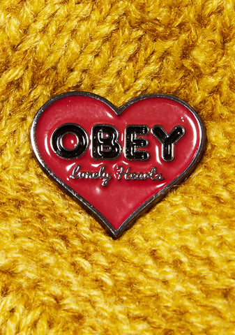 Lonely Hearts Pin