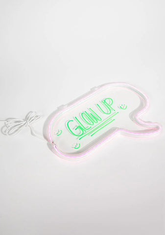 Something To Say Neon Desk Light