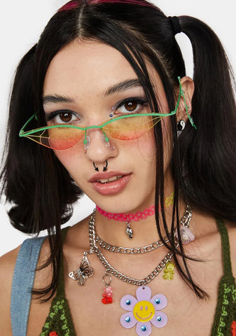 Ivy Leaf You On Read Tiny Sunglasses