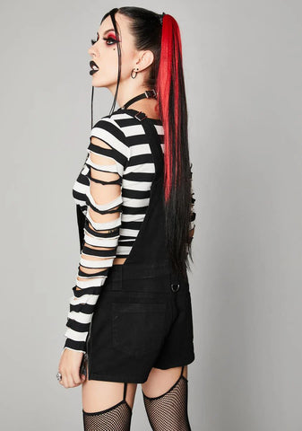 Thrill Of Misery Chain Shortalls