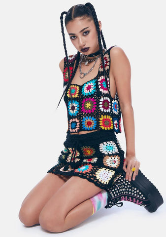 Hours Of Euphoria Crochet Top