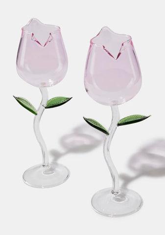 Really Romance Me Wine Glass Set