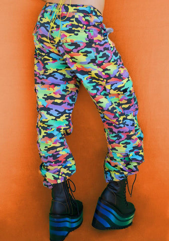 Love Is A Battlefield Cargo Pants