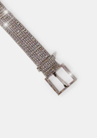 Dazzle Rhinestone Waist Belt