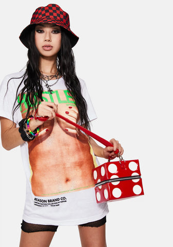 Hell Back Off Checkered Bucket Hat