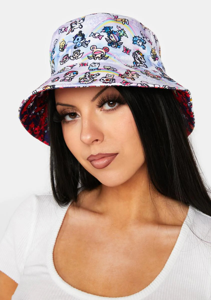 Heavenly Reversible Bucket Hat