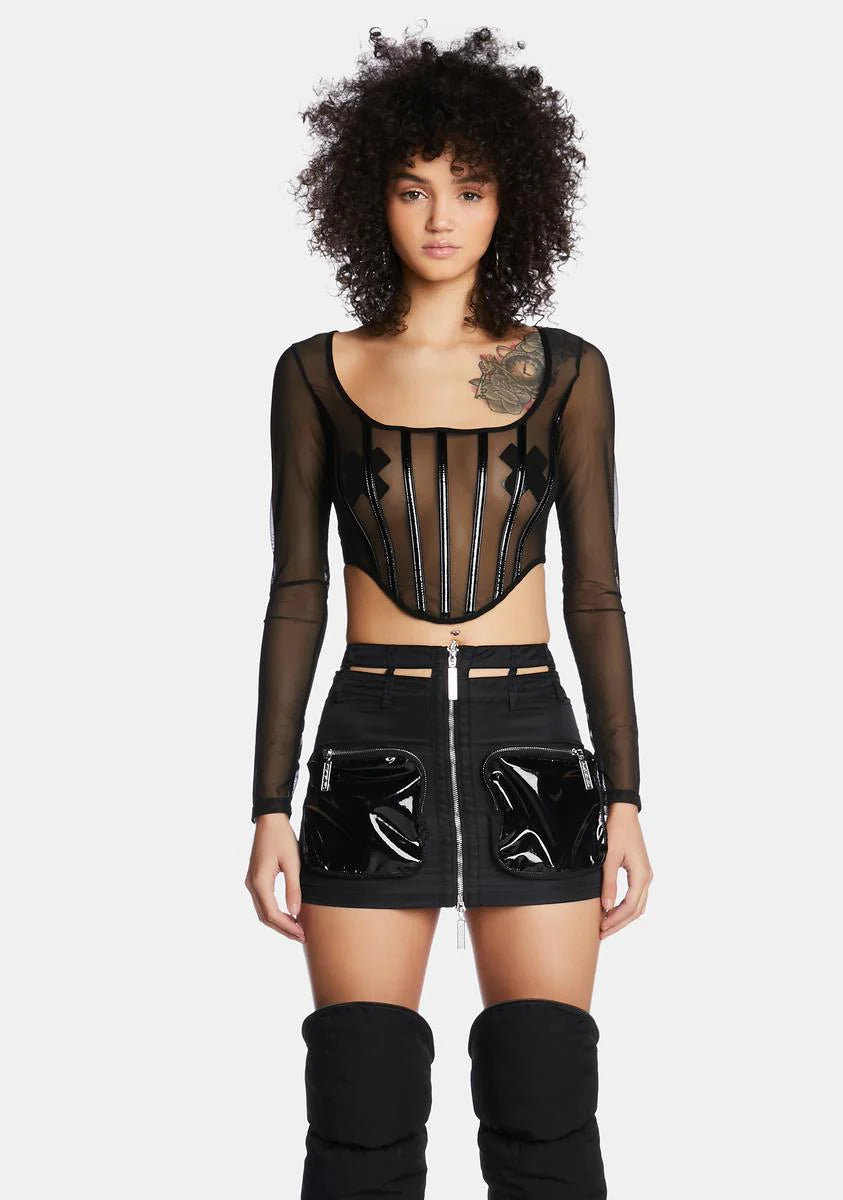 Lost In Fantasy Cargo Skirt