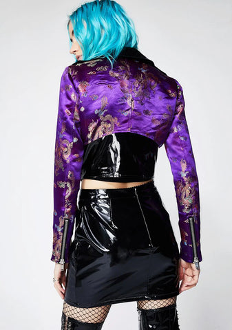 Elegant Touch Moto Jacket