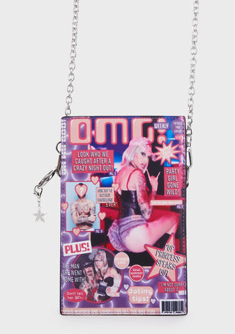 Talk Of The Tabloids Shoulder Bag
