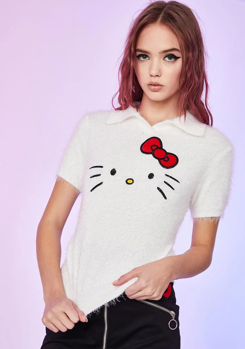 Hello Kitty Untold Story Fuzzy Sweater