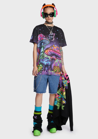 Step Into The Dark Oversized Tee