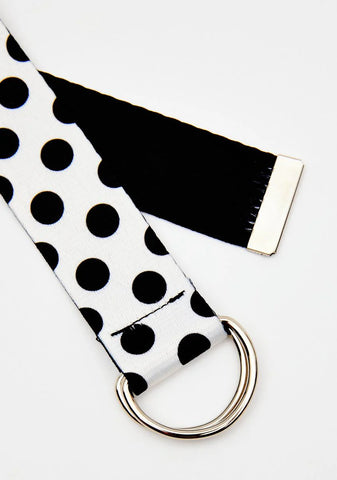 Retro Chic Polka Dot Belt