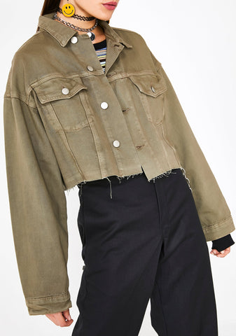 Kush My Prerogative Cropped Jacket