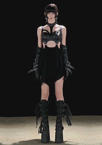 Tempo Convertible Handkerchief Dress