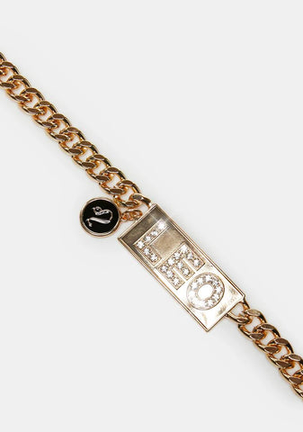 Compliments To Me Leo Chain Choker