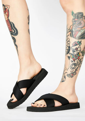 Wicked Vacay Time Sandal Slides
