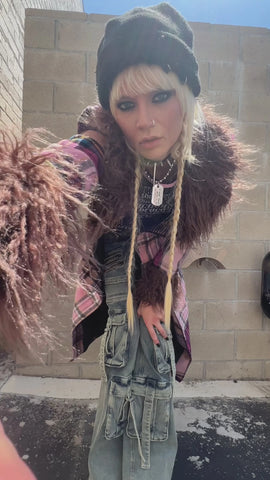 Wildflower Dreams Patchwork Coat - Pink