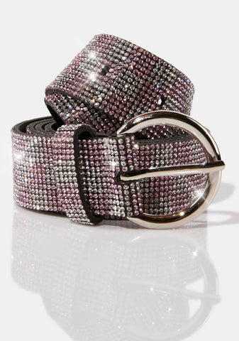 Diva Reign On Rhinestone Belt