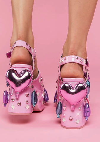 Hold Me Tight Platform Heels