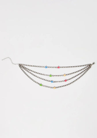 The Sky Is Speaking Choker Necklace