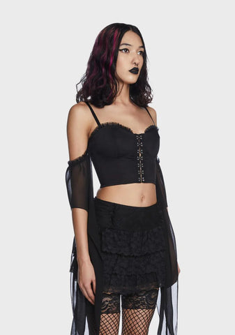 All My Fault Bustier Top