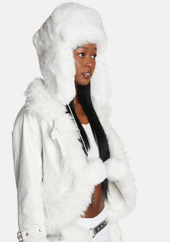 Angela Faux Fur Hat