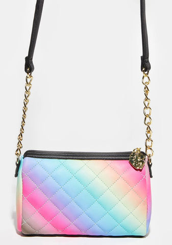 Small Rainbow Crossbody Bag