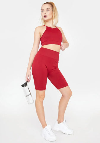 Love Get Lucky High Neck Bra Top