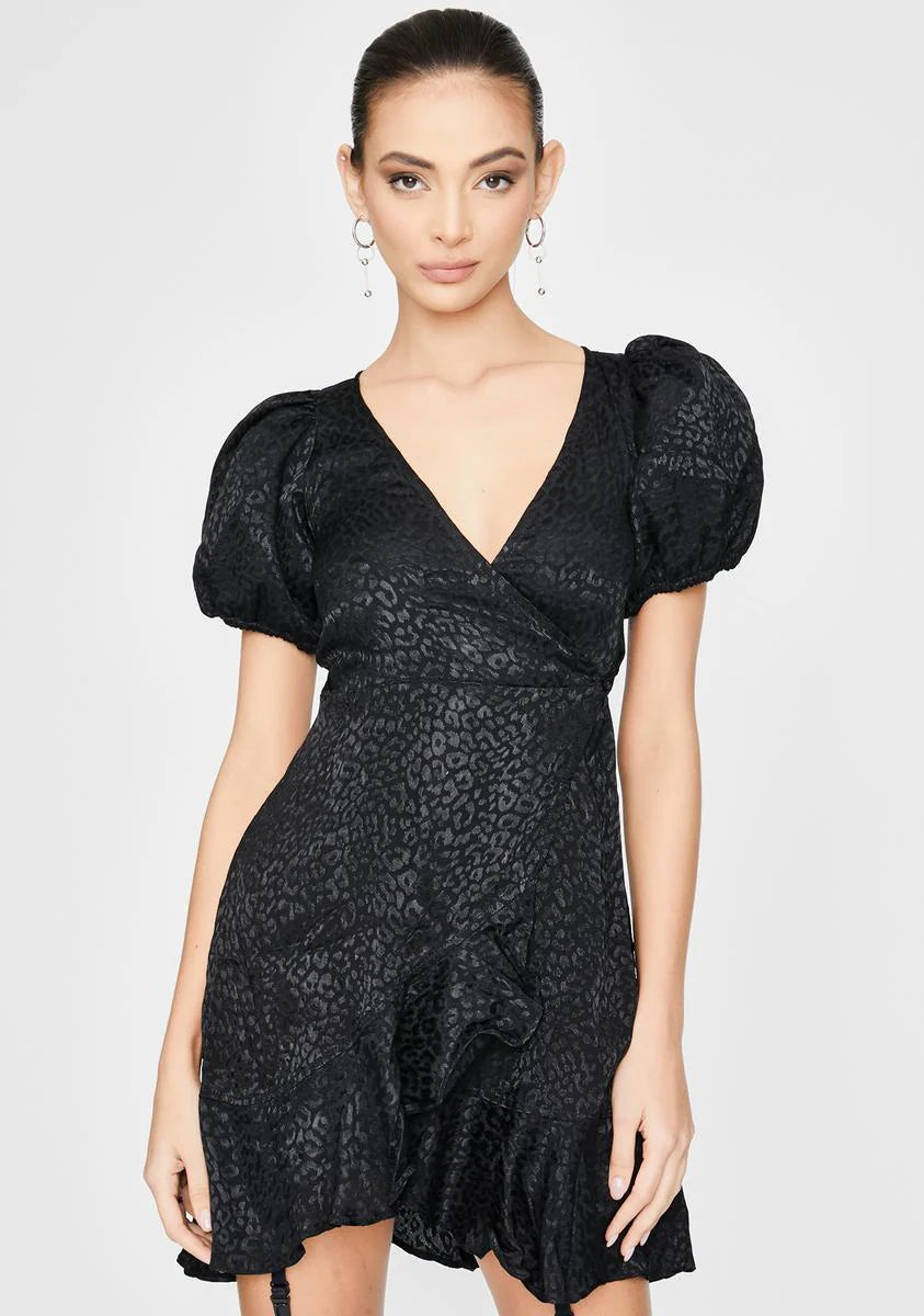 Black Dolly Mini Dress