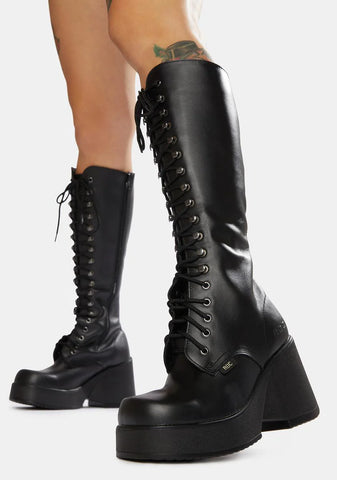 Phoenix Leather Knee High Boots