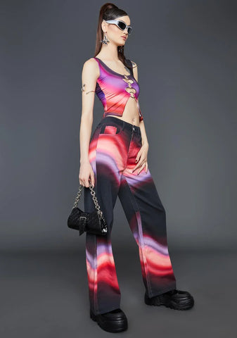 Personal Vendetta Wide Leg Jeans