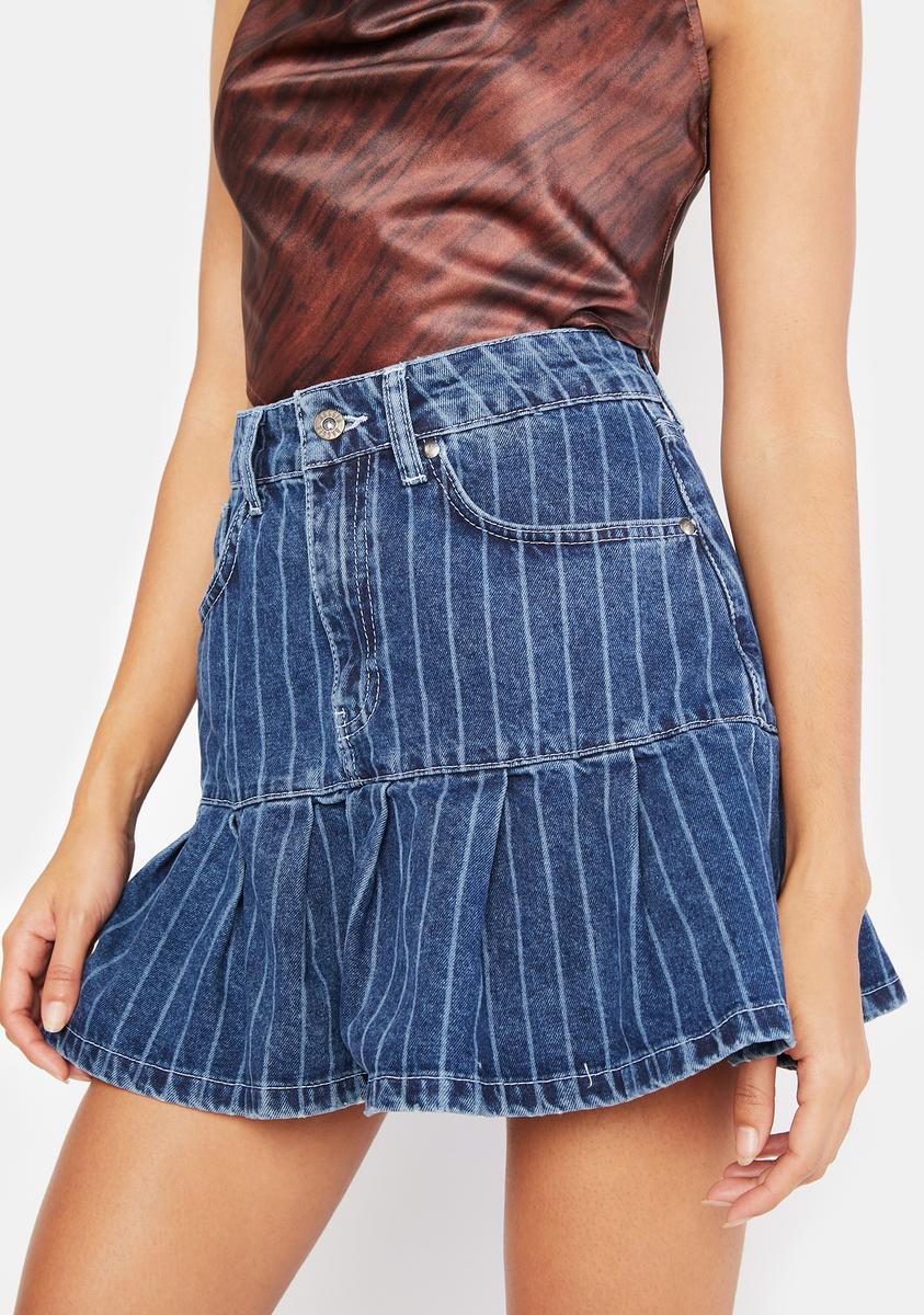 Rara Denim Mini Skirt