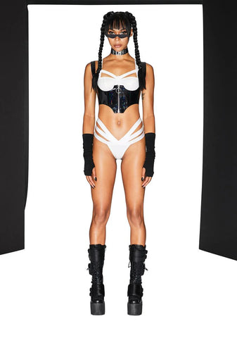 Black Hole Blitz Underbust Corset