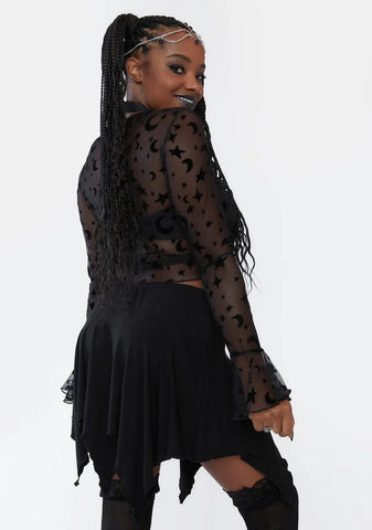 Perfect Spellcaster Mesh Top