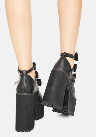 You're Just Jealous Platform Heels