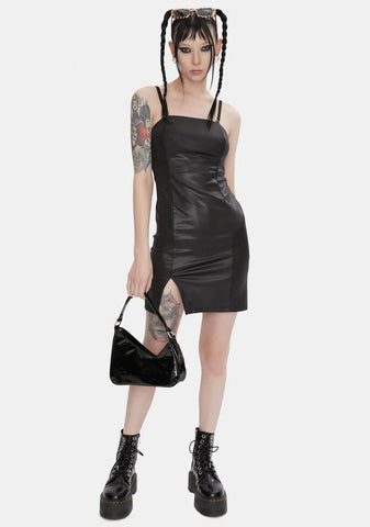 Night Call My Agent Mini Dress