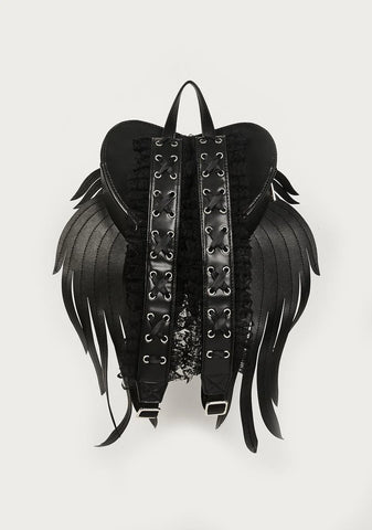 Dark Angel Of Heartbreak Mini Backpack