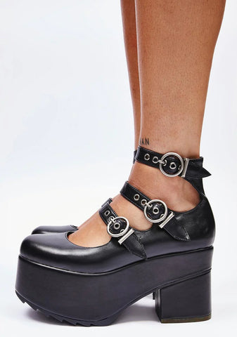 Run the World Platform Mary Janes