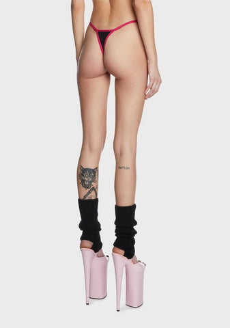 Cupid's Heart Thong Panty