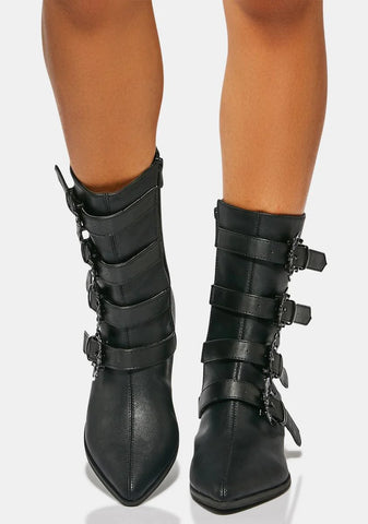 Warlock Buckle Boots
