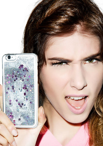 Shooting Star Glitterfalls iPhone Case