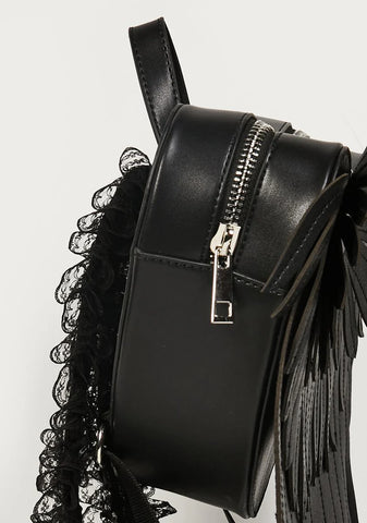 Dark Angel Of Heartbreak Mini Backpack