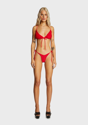 Soaring True Bikini Set - Red