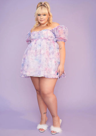 She's On Cloud Nine Babydoll Dress
