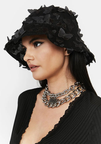 Bewitched Own The Magic Butterfly Bucket Hat
