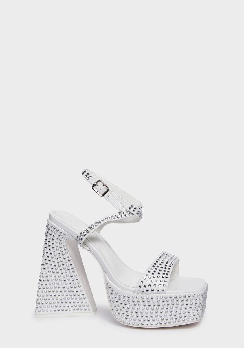 Wide Fit Raquel Platform Heels