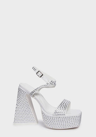 Wide Fit Raquel Platform Heels
