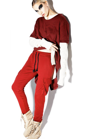 Scarlet Elusive Cargo Joggers